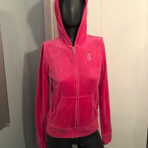 Juicy Couture Velour Sweater Hot Pink